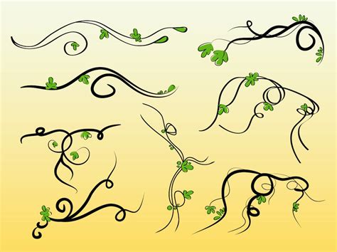 Vines Vectors Vector Art And Graphics