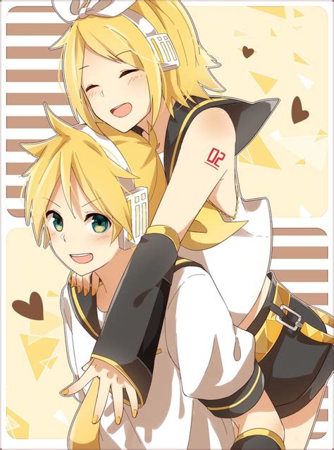 Pin En Kagamine Len And Rin