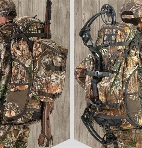 TIDEWE Hunting Pack 3400cu, Silent Frame Hunting Backpack