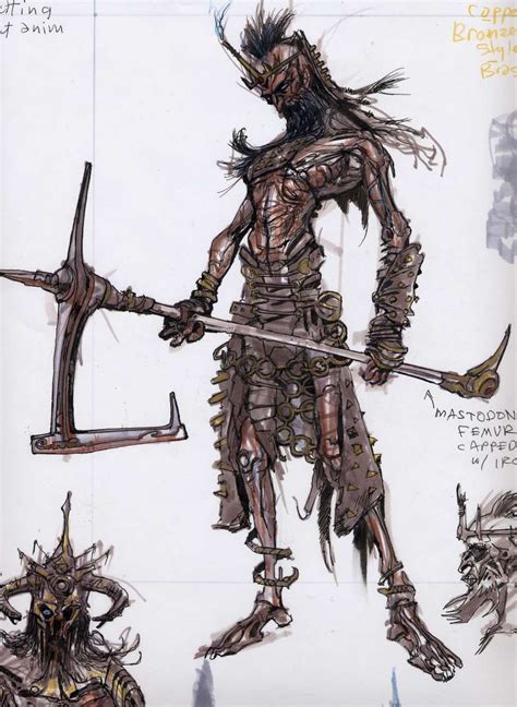 Draugr Concepts Concept Art From The Elder Scrolls V Skyrim By Adam