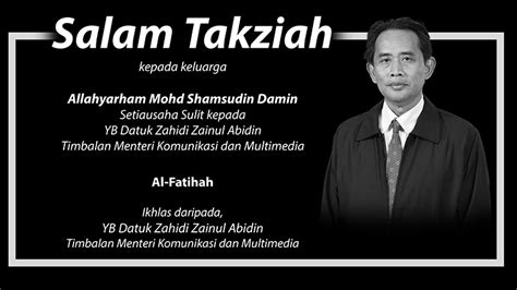 Ketua setiausaha sulit perdana menteri, datuk marzuki mohamad berkongsi mengenai beberapa isu berhubung pengurusan darurat di negara ini. Setiausaha Sulit Timbalan Menteri KKMM meninggal dunia ...