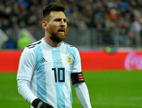 Argentina National Football Team Captain Lionel Messi