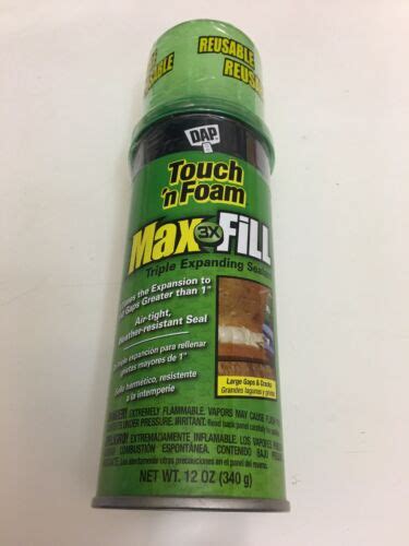 Dap Touch N Foam Max 3x Fill 12 Oz Triple Expanding Sealant Ebay