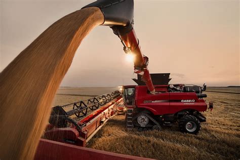 Increase The Productivity Using The Efficient Case Combine Harvester
