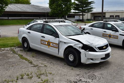 Illinois State Police Several Damaged Chevrolet Caprices W Flickr