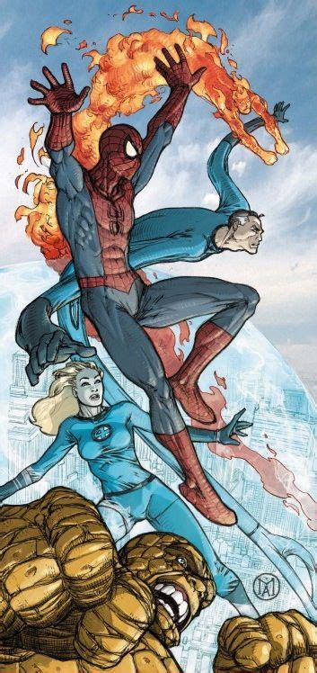 Fantastic Four Spider Manfantastic Four 1 Spiderman Comic