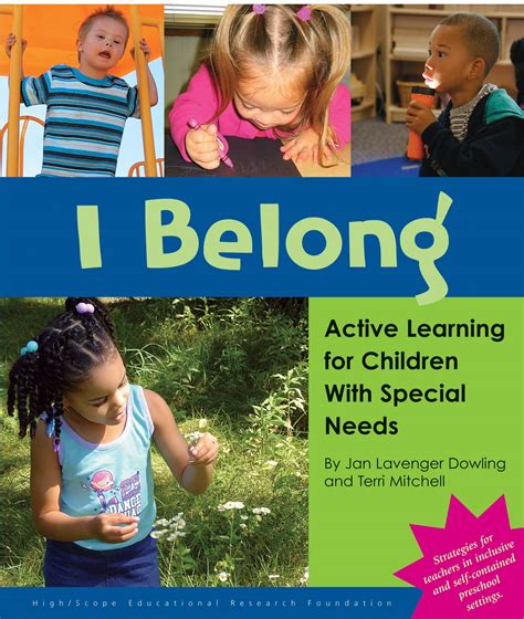 I Belong Active Learning For Children With Special Needs Teaching