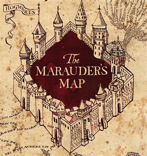Marauders Map Castle Free SVG ~ Studio | Harry potter marauders map