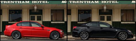 2008 lexus is f vs. BMW M3 versus Lexus IS-F - Photos