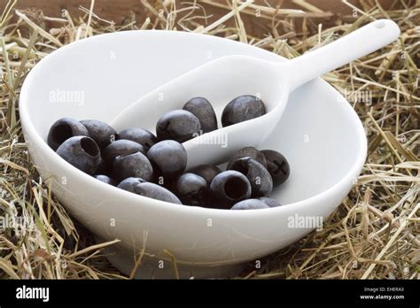Black Olives Stock Photo Alamy