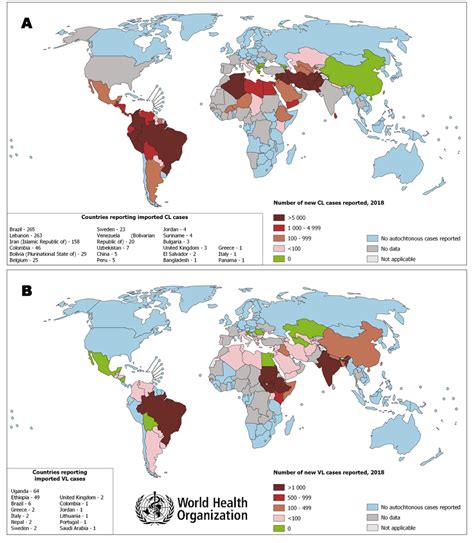 Cutaneous Leishmaniasis Map