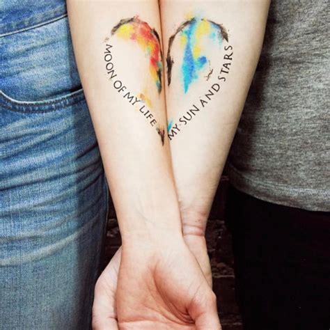 48 cute instagram captions for couples for every photo you post with your special someone. Coolest Tattoo Ideas for Couples - best advise (2019)