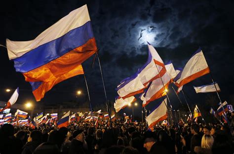 crimeans vote to break away from ukraine join russia the washington post