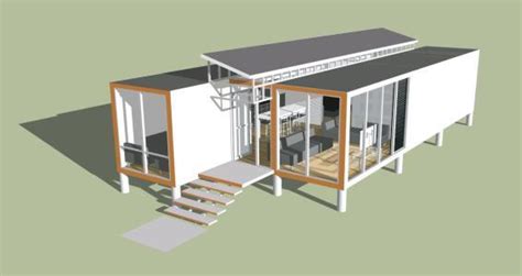 Container House 3d Skp Model For Sketchup Designs Cad