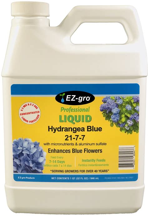 Buy Ez Gro Hydrangea Fertilizer Added Aluminum Sule To Produce Blue