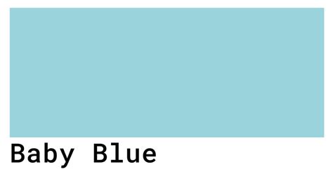 Baby Blue Color Codes The Hex Rgb And Cmyk Values That You Need