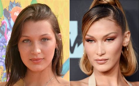 bella hadid el antes y después de victoria s secret chic magazine