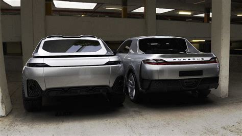 Rendering Imagines What Electric Porsche Pickup Might Look Like Rennlist