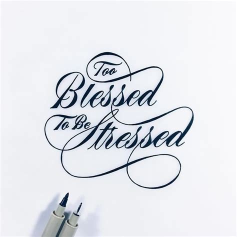 Going to do my bible reading now. Too Blessed to be stressed by Christopher Craig | Quotes and notes, Stress quotes, Handlettering ...