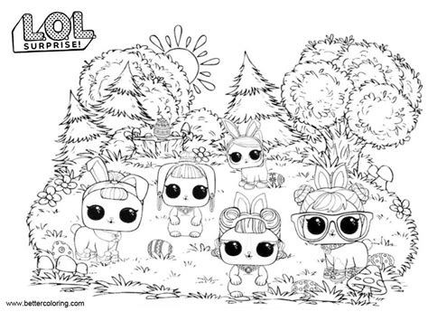 Search through 623,989 free printable colorings at getcolorings. LOL Pets Coloring Pages Hoppy Easter - Free Printable ...