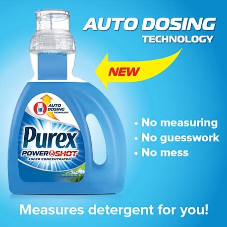 Purex is one of the most widely used laundry detergents in north america. NEW - Purex PowerShot No-Spill Detergent! Review ...