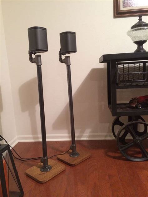 8 Great Diy Speaker Stand Ideas That Easy To Make Enthusiasthome Wooden
