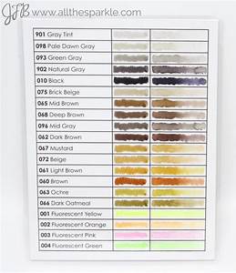 Zig Clean Color Real Brush Swatch Card Download And A Revelation All