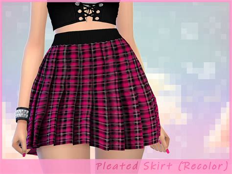 Pleated Skirt By Saruin From Tsr • Sims 4 Downloads