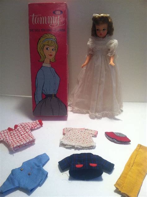 Vintage Ideal Tammy Doll In Box Wextra Clothes Tammy Doll Tammy Clothes