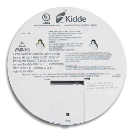 Have peace of mind that the electrochemical sensor in the first alert brk co5120bn carbon monoxide detector can accurately detect carbon monoxide leaks and alert you with a loud alarm. Amazon.com: Kidde KN-COB-B Battery-Operated Basic Carbon ...