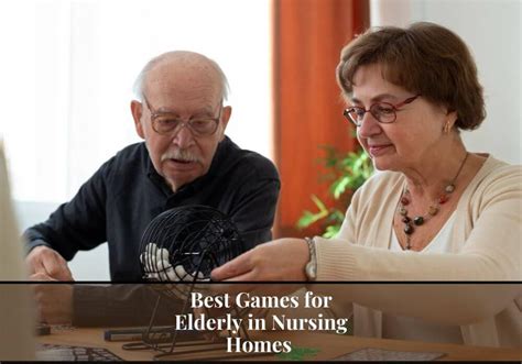 5 Best Games For Elderly In Nursing Homes To Lift The Spirits