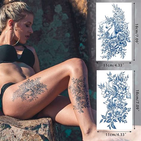 Buy Aresvns Semi Permanent Tattoos For Women Teen Girls Waterproof And Long Lasting 2 Weeks