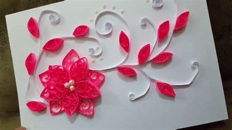 This card idea may be simple, but it's also a cute idea for any birthday girl. Card Design Handmade # 2 - YouTube