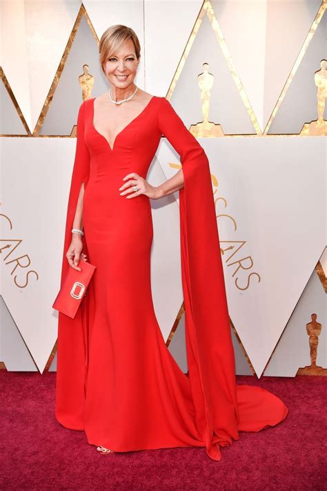 See Every Red Carpet Look At The 2018 Oscars Allison Janney Oscars Red