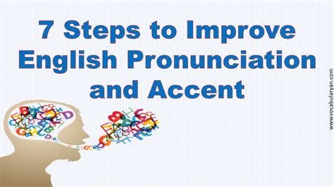 7 Steps To Improve English Pronunciation And Accent Vocabularyan