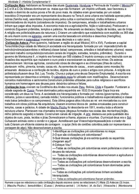 Questões Sobre Pré História 6 Ano