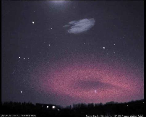 Rare Elve And Red Sprites Captured Over Thunderstorm In Czech Republic