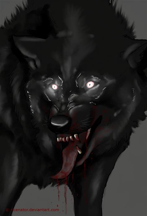 Rabid Wolf By Squishymew On Deviantart