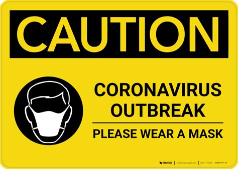 Here's a simple flowchart to help make sense of the latest advice from the centers for disease control and prevention. Caution: Coronavirus Outbreak Please Wear Masks with Icon ...