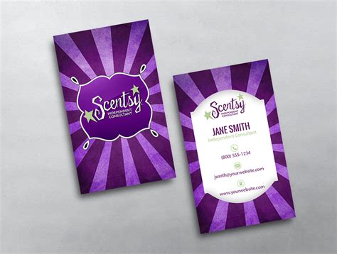 Host a scentsy event and share your shopping link with friends and family! Scentsy Business Card 13