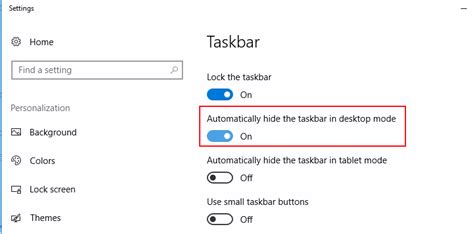 Five Useful Taskbar Customizations In Windows 10