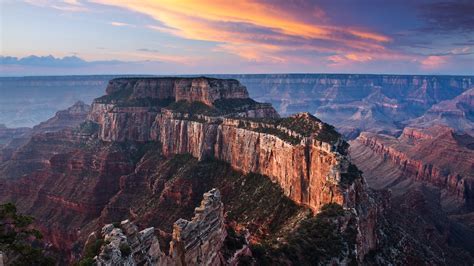 Landscape Grand Canyon Plateau Nature Wallpapers Hd