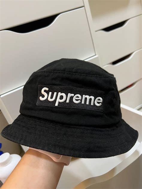Supreme Bucket Hat Mens Fashion Watches And Accessories Cap And Hats On