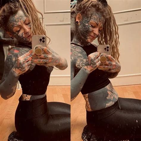 Tattoo Mum Flaunts Hundreds Of Ink As She Shares Two Snaps Taken Seconds Apart Big World Tale