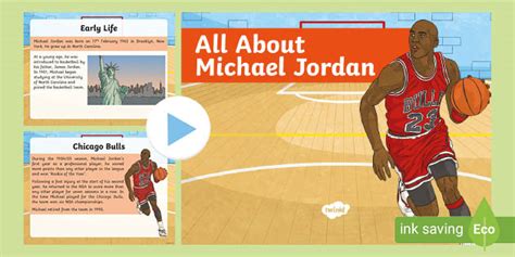 All About Michael Jordan Powerpoint Teacher Made Twinkl Vlrengbr