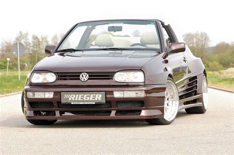 Rieger Kompletní Přední Nárazník Widebody Ii Pro Volkswagen Golf 3 Gfk