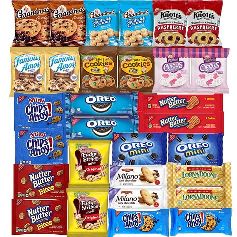Cookies Variety Pack Individually Wrapped Assortment