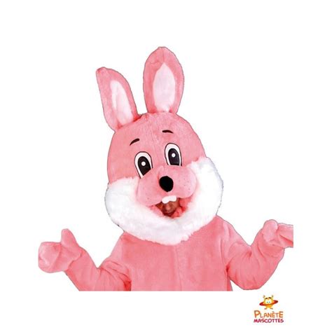 Pink Buny Mascot Costume Deluxe Bunny Mascot Mascot And Costumes