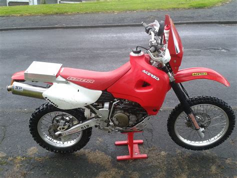 Oh, and i think it looks better too. HONDA XR650R ENDURO TRAIL RTW RALLY 2001 ??800 RECENTLY ...