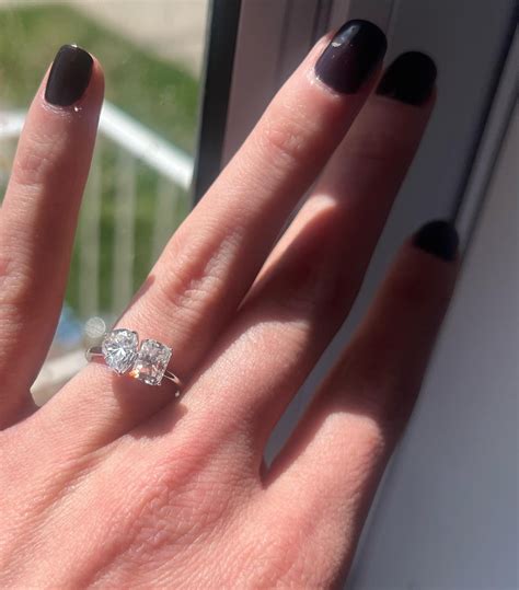 TEMU Moissanite ring- what do you think : r/Moissanite